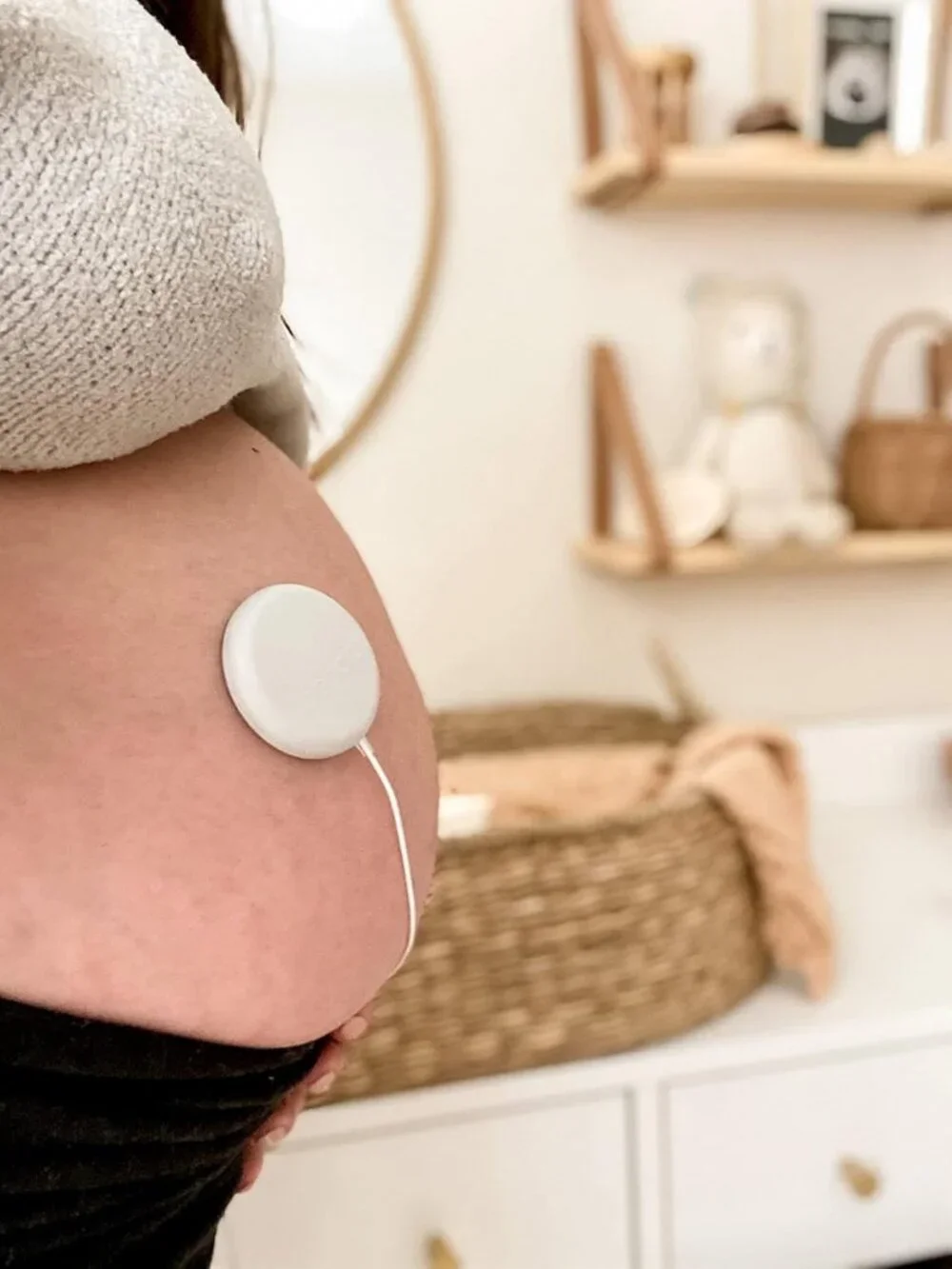 Premium Baby Bump Headphones | Plays Music & Sounds to Womb | Bluetooth Speaker